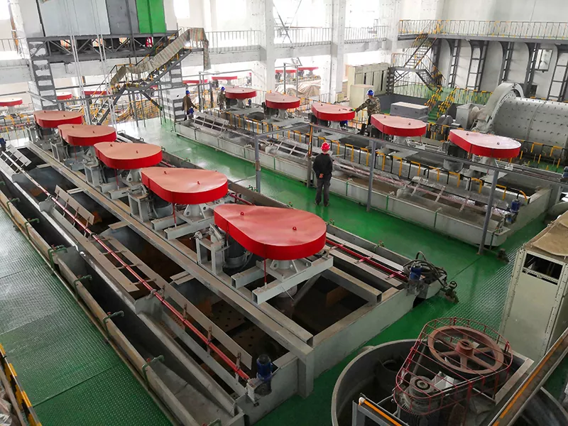 Önmagában fakult mechanikus flotációs sejtek durva granulátumhoz